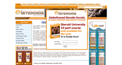 Desktop Screenshot of isteroids.com